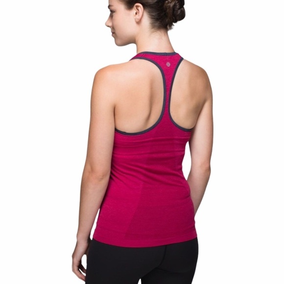 Lululemon ebb & flow berry racerback tank top size 6 - Picture 3 of 8
